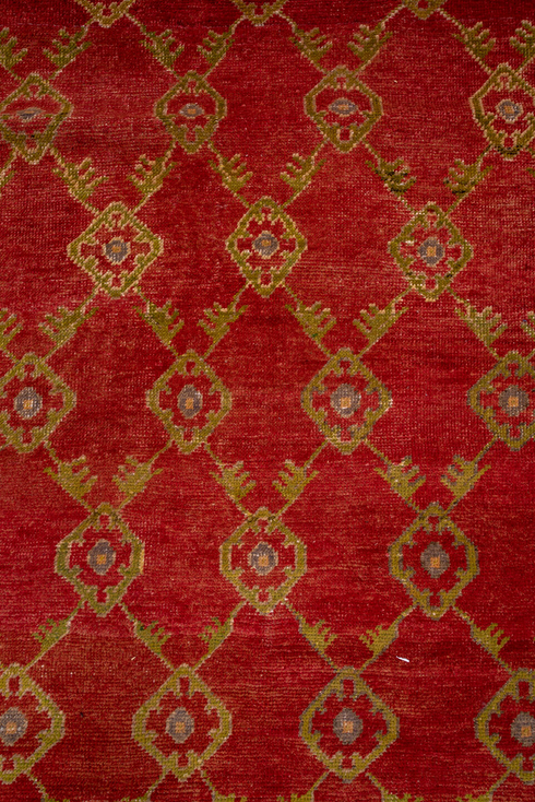 Vintage Oushak Runner Rug (4' x 21')